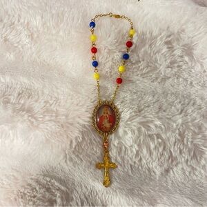 our lady of coromoto venezuelan car rosary